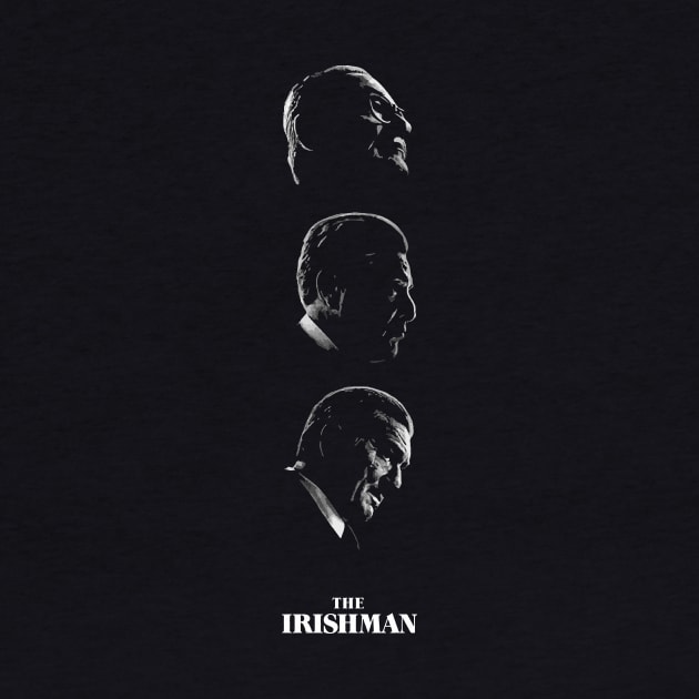 The Irishman Trio T Shirt by Film Aesthete